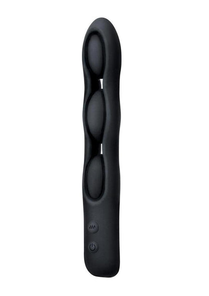 Bodywand Triple Play Tri-Vibe Rechargeable Bullet - Black