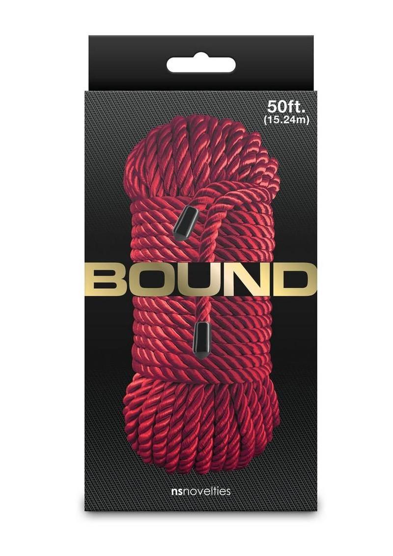 Bound Rope - Red - 50ft