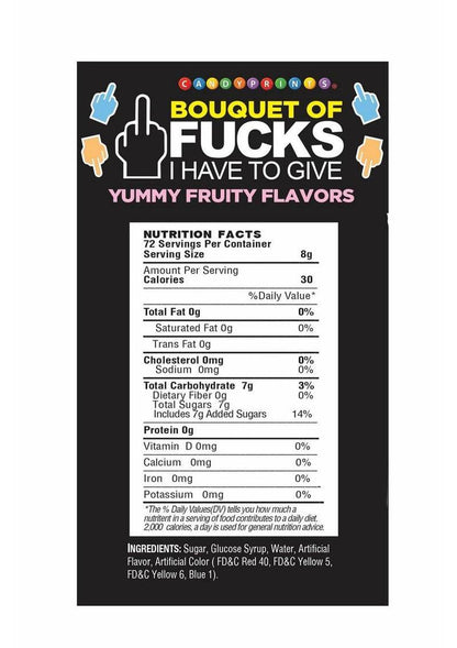 Bouquet Of F's I Have to Give - 12 Per Display