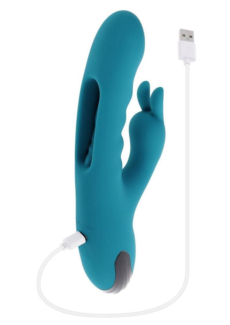 Bunny Tapper Rechargeable Silicone Tapping Rabbit Vibrator