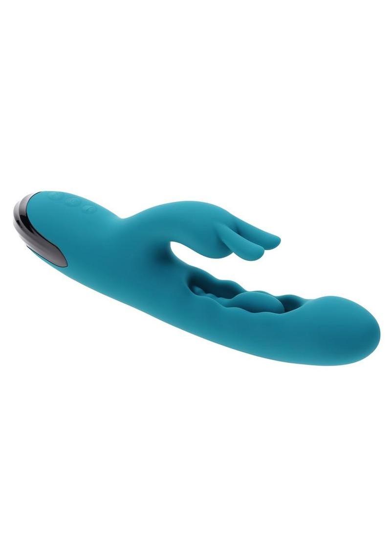 Bunny Tapper Rechargeable Silicone Tapping Rabbit Vibrator