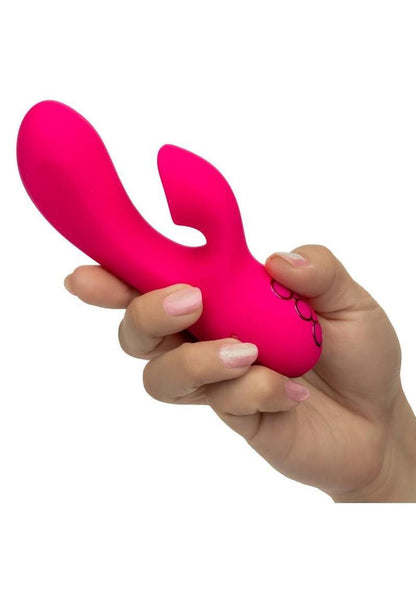 California Dreaming Summer Lovin' Venice Beach Babe Rechargeable Silicone Dual Stimulating Vibrator