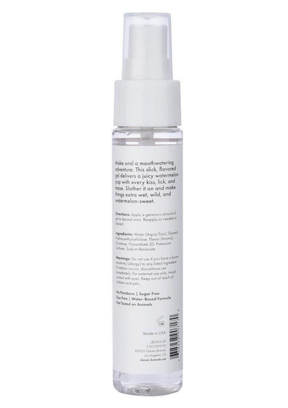 Cgc Blow Me Oral Sex Gel 2oz - Watermelon