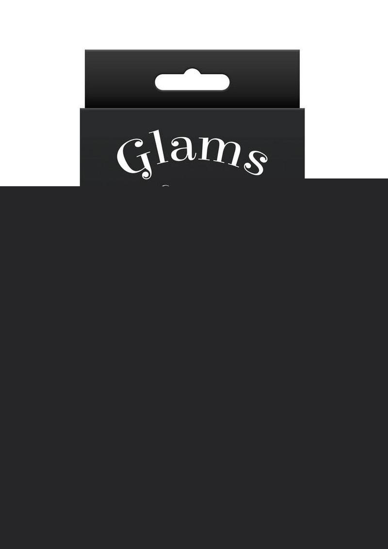Cosmic Glams Silicone Anal Plug - Blue/Pink - Medium