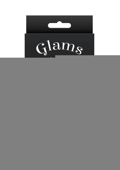 Cosmic Glams Silicone Anal Plug - Blue/Pink - Medium