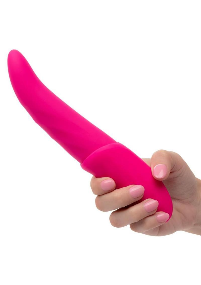 Couture Collection Gyrating Flicker Rechargeable Silicone Vibrator
