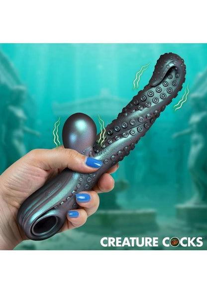 Creature Cocks Vibropus Rechargeable Silicone Rabbit Vibrator