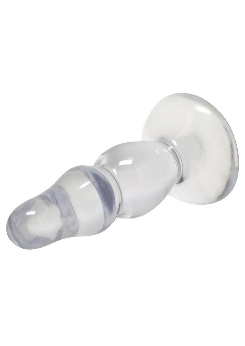 Crystal Jellies Novice 4 Inch Anal Plug with Suction Cup