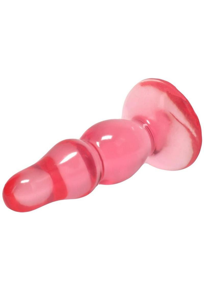 Crystal Jellies Novice 4 Inch Anal Plug with Suction Cup