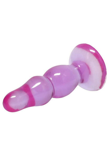 Crystal Jellies Novice 4 Inch Anal Plug with Suction Cup
