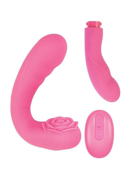 Desire Two-Piece Dual Rechargeable Silicone Vibrator