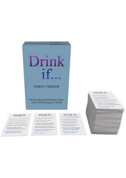 Drink If... Taboo Drinking Game