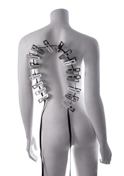Edge Body Zipper Clothes Pins