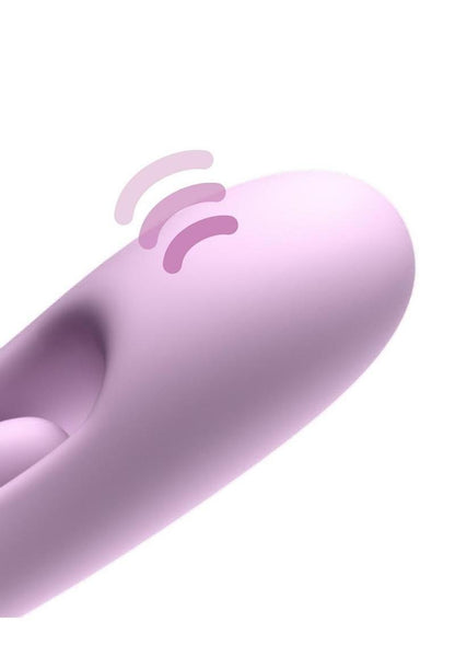 Fantasy For Her G-Touch Pulse Pro Rechargeable Silicone Rabbit Vibrator with Clitoral Stimulator