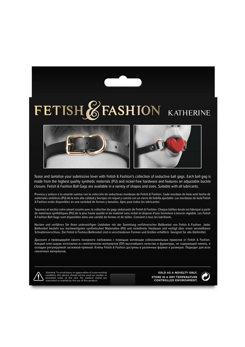 Fashion and Fetish Katherine Silicone Ball Gag
