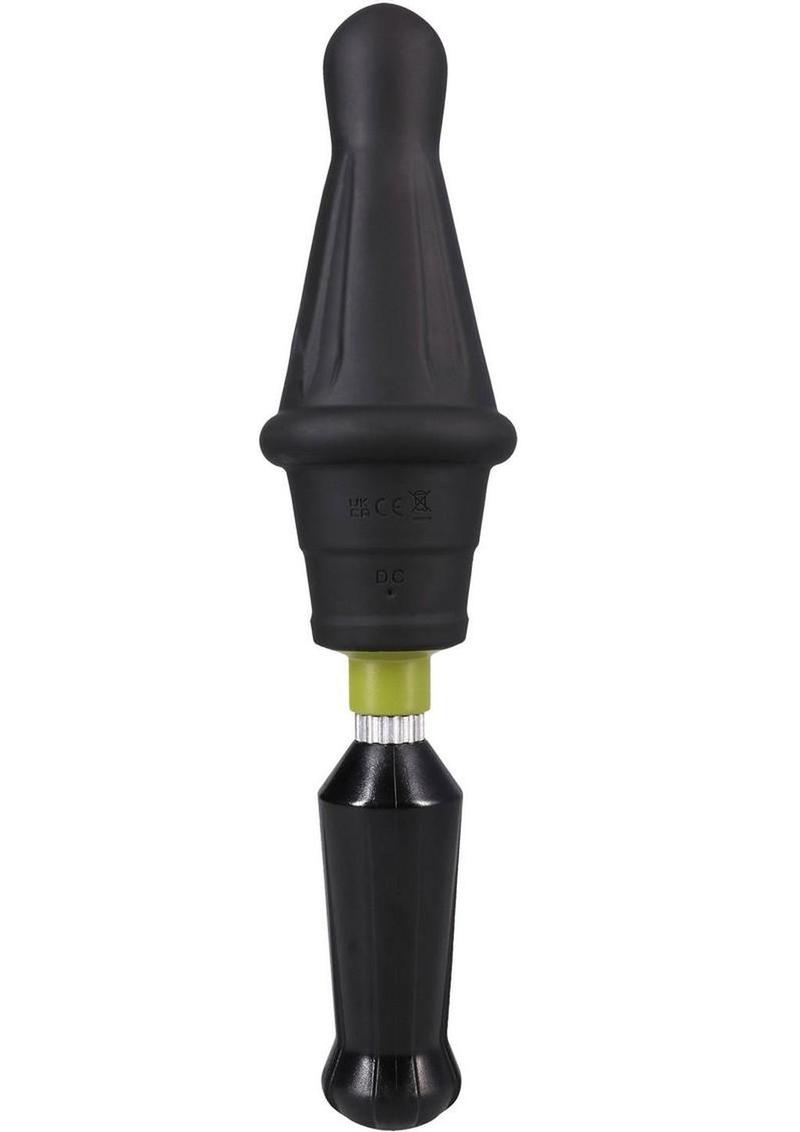Fort Troff Robo Rammer Rotating Beaded Rechargeable Silicone Anal Probe with Remote