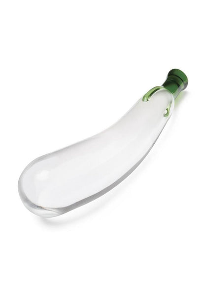 Glas Eggplant Ecstasy Glass Dildo