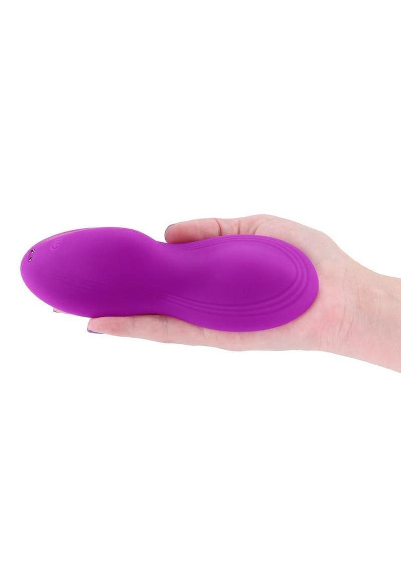 Grinders Tremor App Controlled Rechargeable Silicone Vibrating Dual Motor Pad