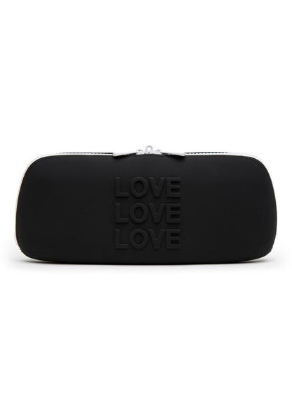 Happy Rabbit Love Silicone Storage Zip - Black - Medium - Bag