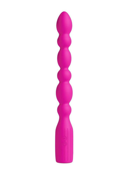 Inya Prime Rechargeable Silicone Vibrating Beads - Pink
