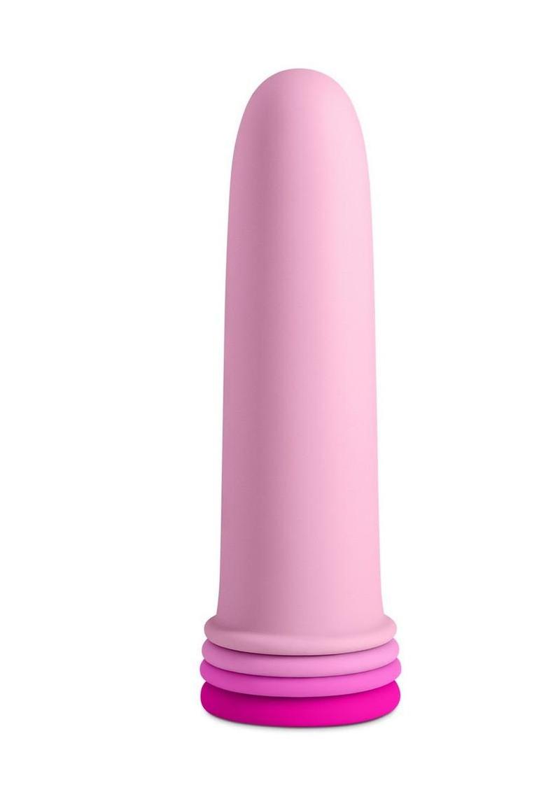 INYA Vibrating Gliders Rechargeable Silicone Dilator Set - 4 Piece, Pink
