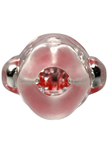 Jock Power Suck Sucking and Vibrating Rechargeable Masturbator with Remote - Mouth