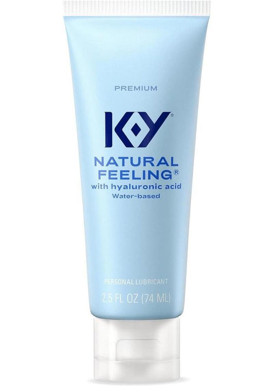 K-Y Hydrate Natural Feeling Moisturizing Water Based Lubricant with Hyaluronic Acid - 2.5oz