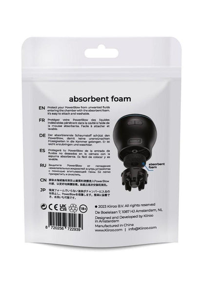Kiiroo Powerblow Absorbent Foam - 5 Pack