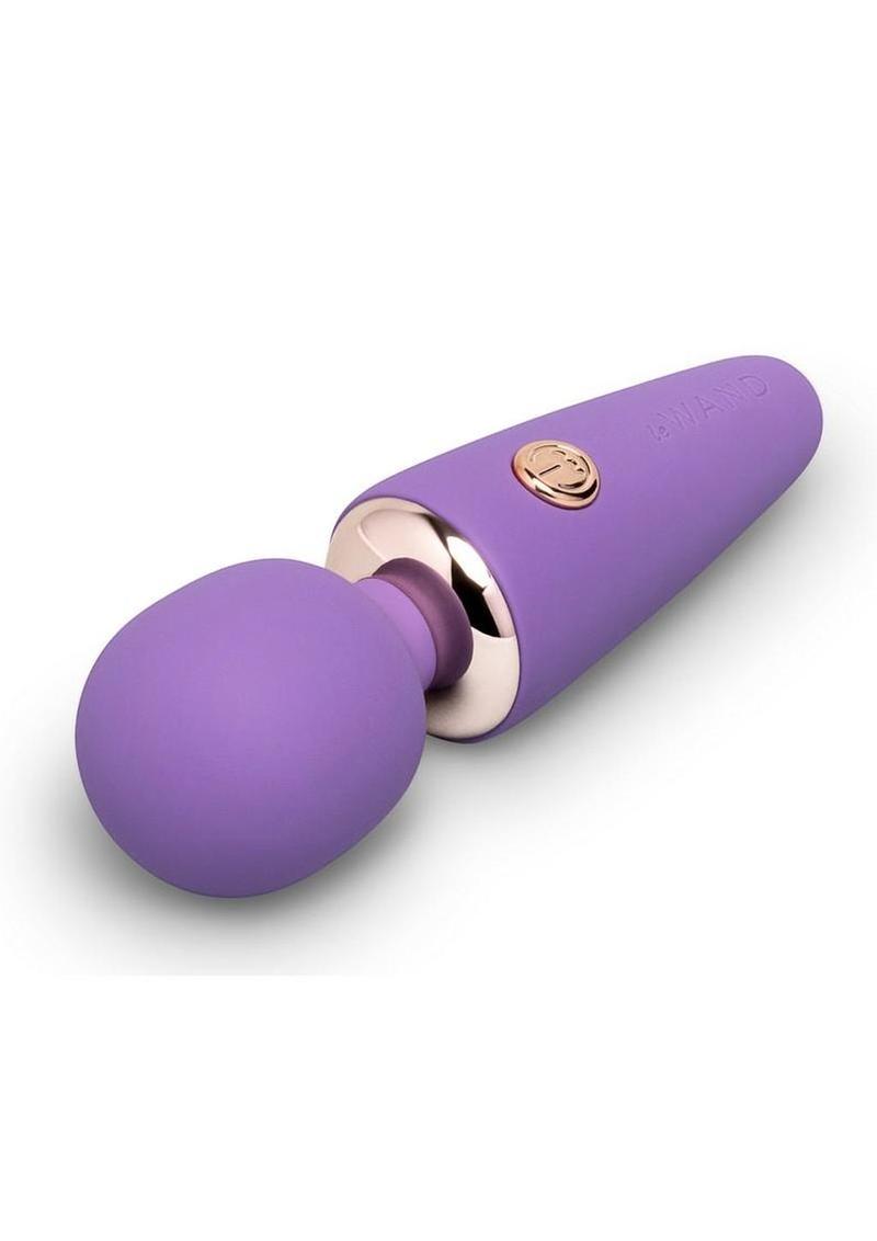 Le Wand Mini Vibe Silicone Micro Wand - Purple/Violet