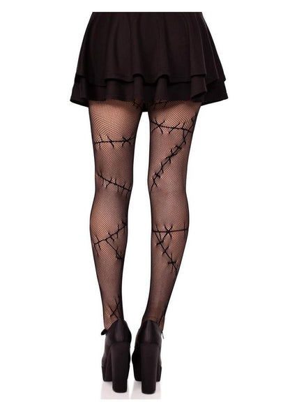 Leg Avenue Stiched Up Net Tights