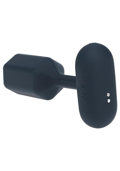 Levelz Hexagonal Vibrating Silicone Rechargeable Anal Plug