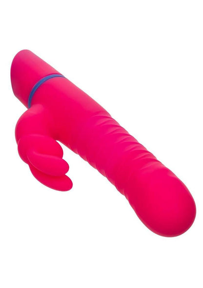 Love Bunny Beaded Spin Bunny Rechargeable Silicone Dual Motor Vibrator