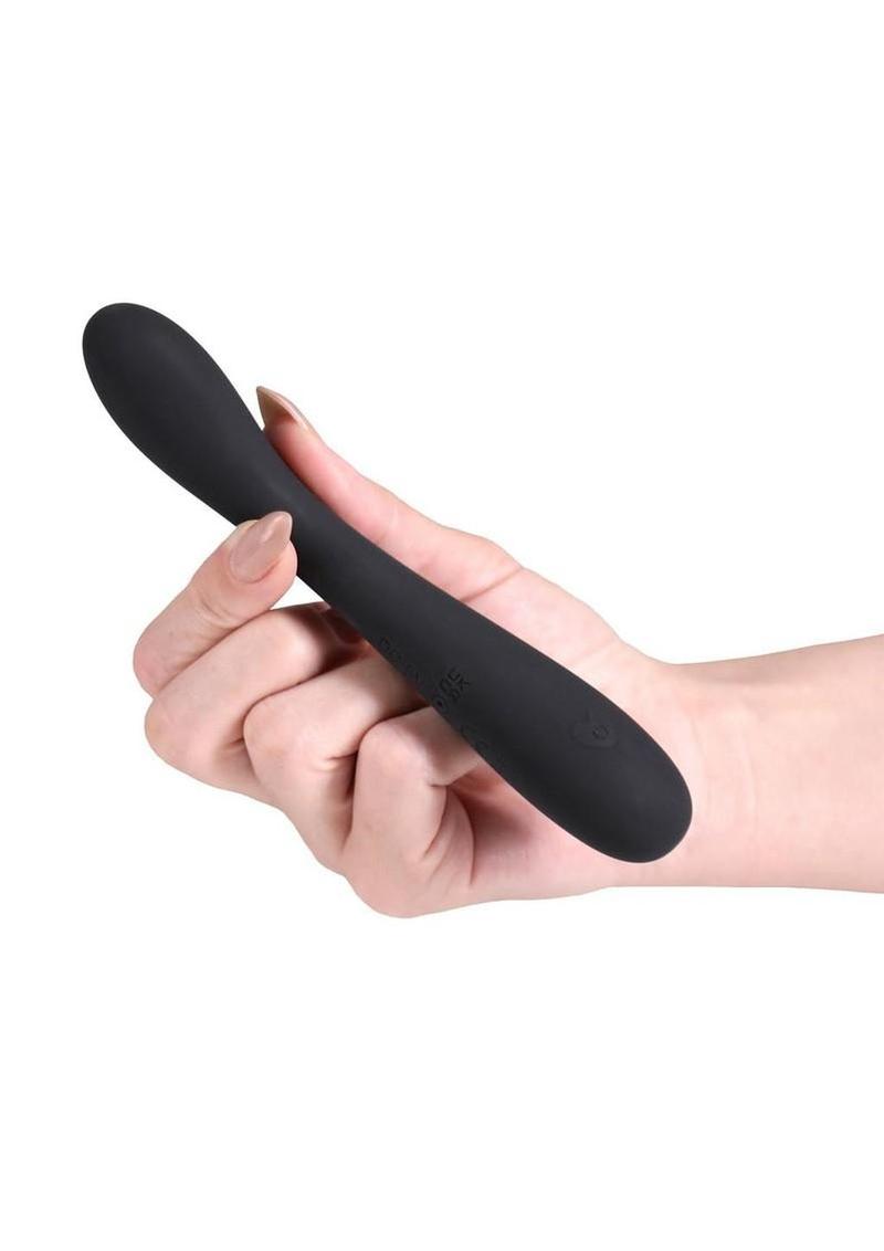 Love Notes Hush Slim Flexible Rechargeable Silicone G-Spot Vibrator