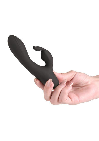 Love Notes Stay Petite Flexible Rechargeable Silicone Rabbit Vibrator