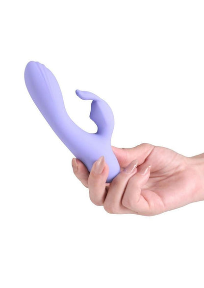 Love Notes Stay Petite Flexible Rechargeable Silicone Rabbit Vibrator