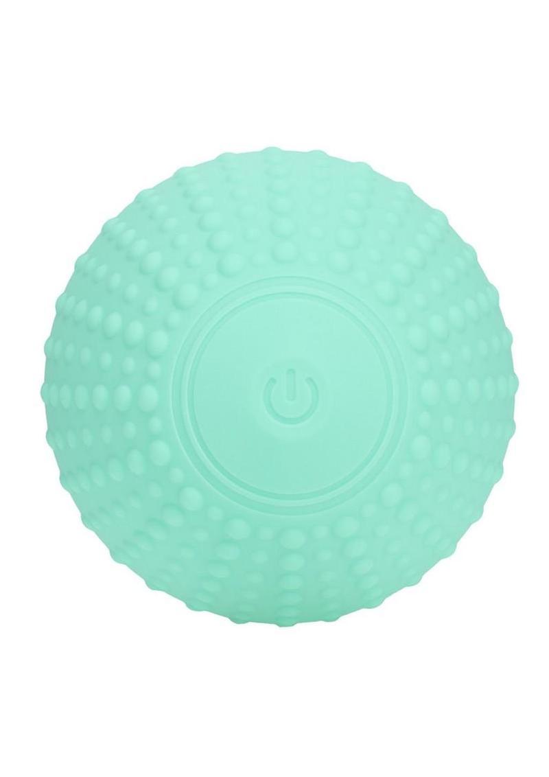 Loveline Comfortpulse 10 Function Vibrating Rechargeable Silicone Duo Massager - Green