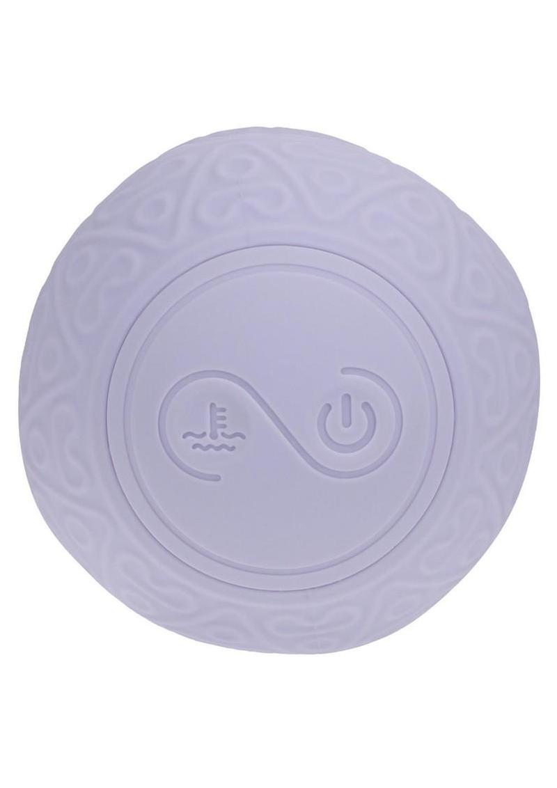 Loveline Comfortpulse 10 Function Vibrating Rechargeable Silicone Duo Massager - Lavender/Purple