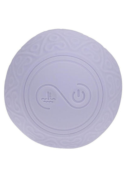 Loveline Comfortpulse 10 Function Vibrating Rechargeable Silicone Duo Massager - Lavender/Purple