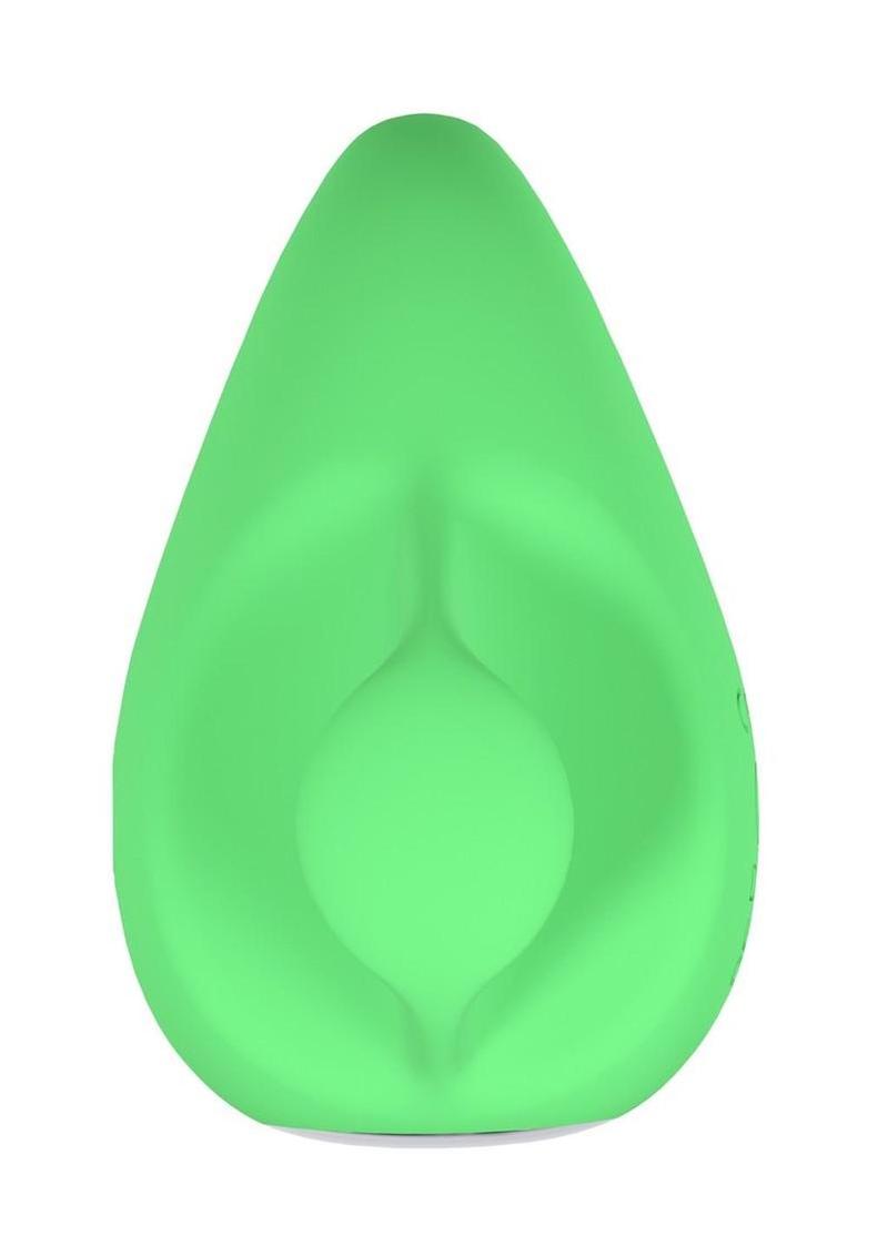 Loveline Ergodrop 10 Function Silicone Vibrator - Green