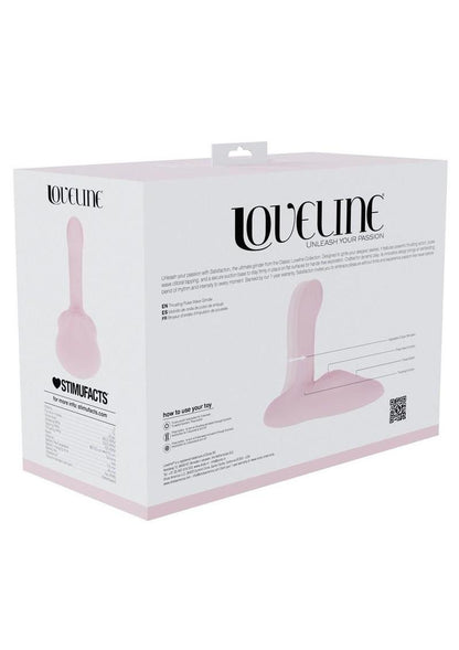 Loveline Satisfaction Grinder Silicone Rechargeable Thrusting Pulse Wave Vibrator