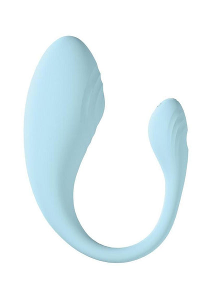 Loveline Wave C-Shape 10 Function Rechargeable Silicone Vibrator with Remote Control
