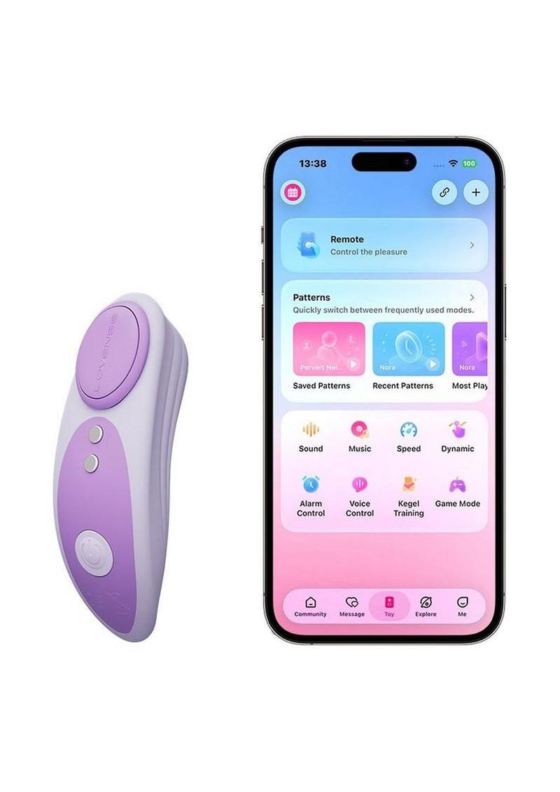 Lovense Ferri Reserve Special Edition Rechargeable Silicone App Control Panty Vibrator