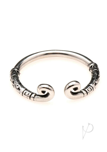 Master Series Kingpin Stainless Steel Glans Ring - Silver - 30mm