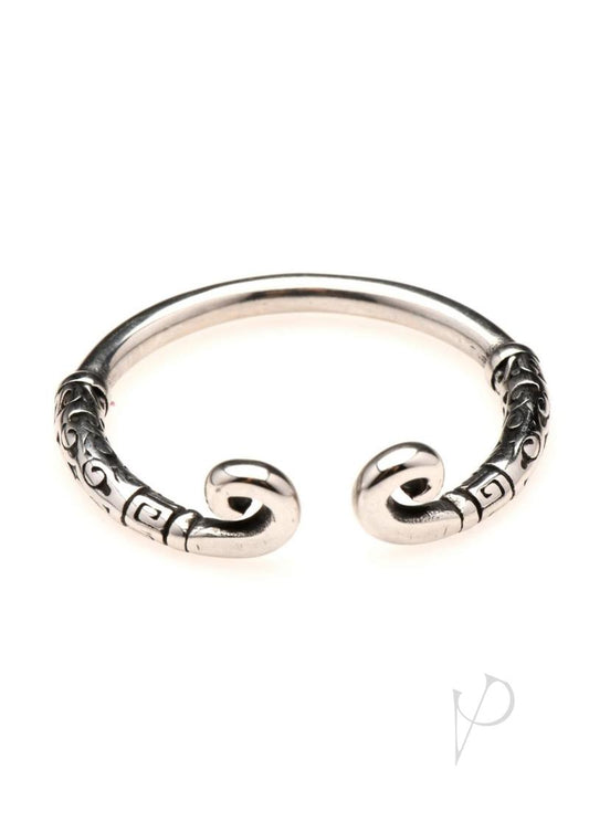 Master Series Kingpin Stainless Steel Glans Ring - Silver - 30mm