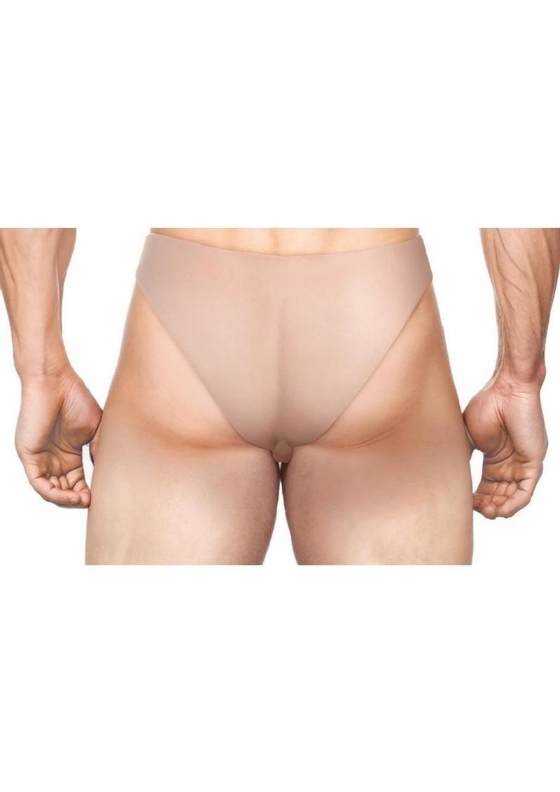 Master Series Slim Hollow Silicone Strap-On