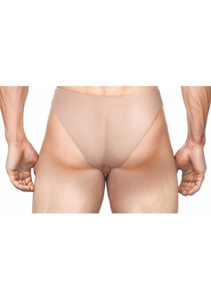 Master Series Slim Hollow Silicone Strap-On