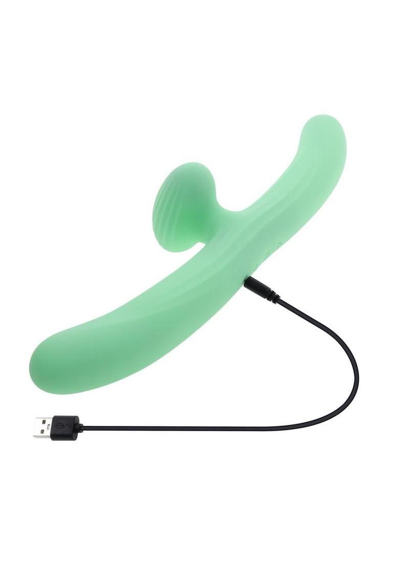 Meet Me Halfway Rechargeable Silicone Dual Vibrator