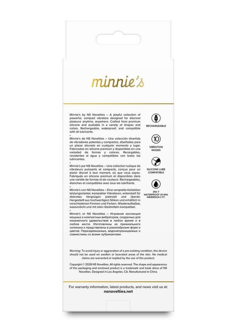 Minnie's Spark Rechargeable Silicone Flexible Bullet