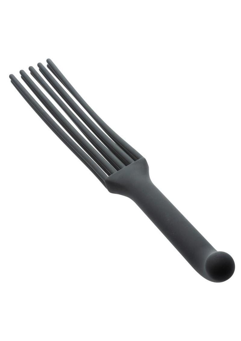 Nocturnal Collection Silicone Flogger with Insertable G-Curve Handle