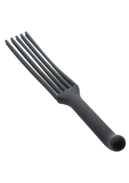 Nocturnal Collection Silicone Flogger with Insertable G-Curve Handle